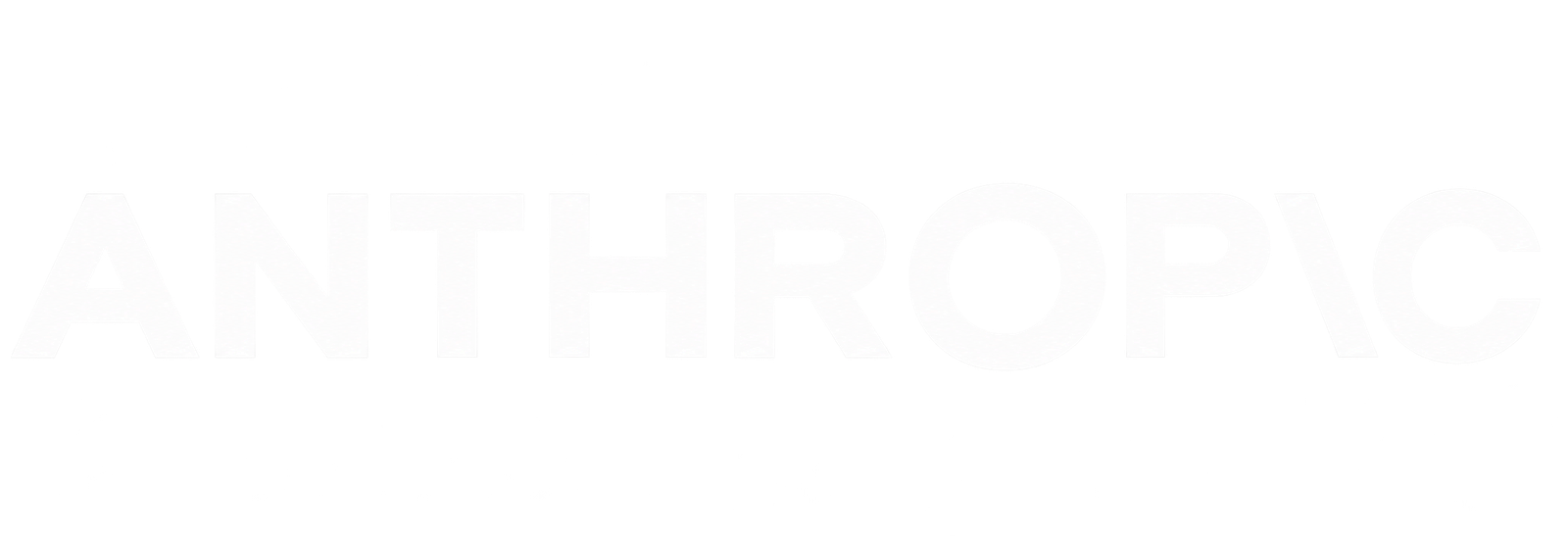 ANTHROP_C White Wordmark
