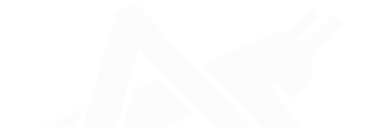 Angular White Origami Creature Logo