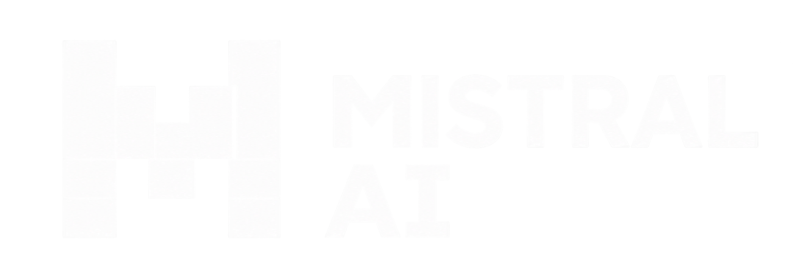 Mistral AI Geometric White Logo (1)