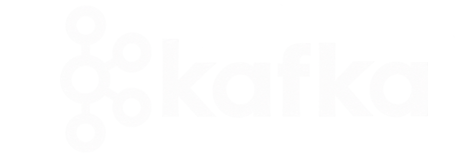 Monochrome Kafka Logo on Transparency