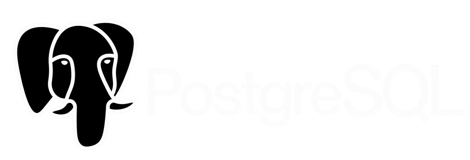 PostgreSQL Elephant Wordmark