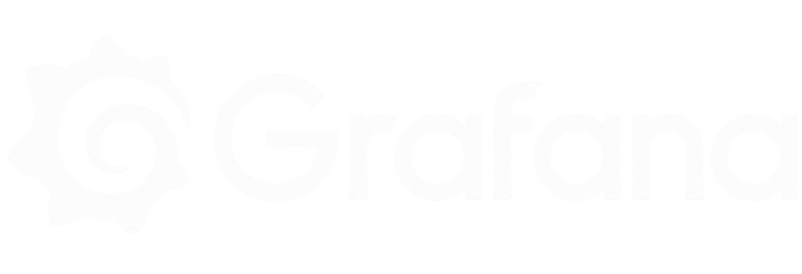 White Grafana Logo on Transparency